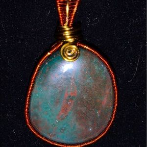 Bloodstone necklace